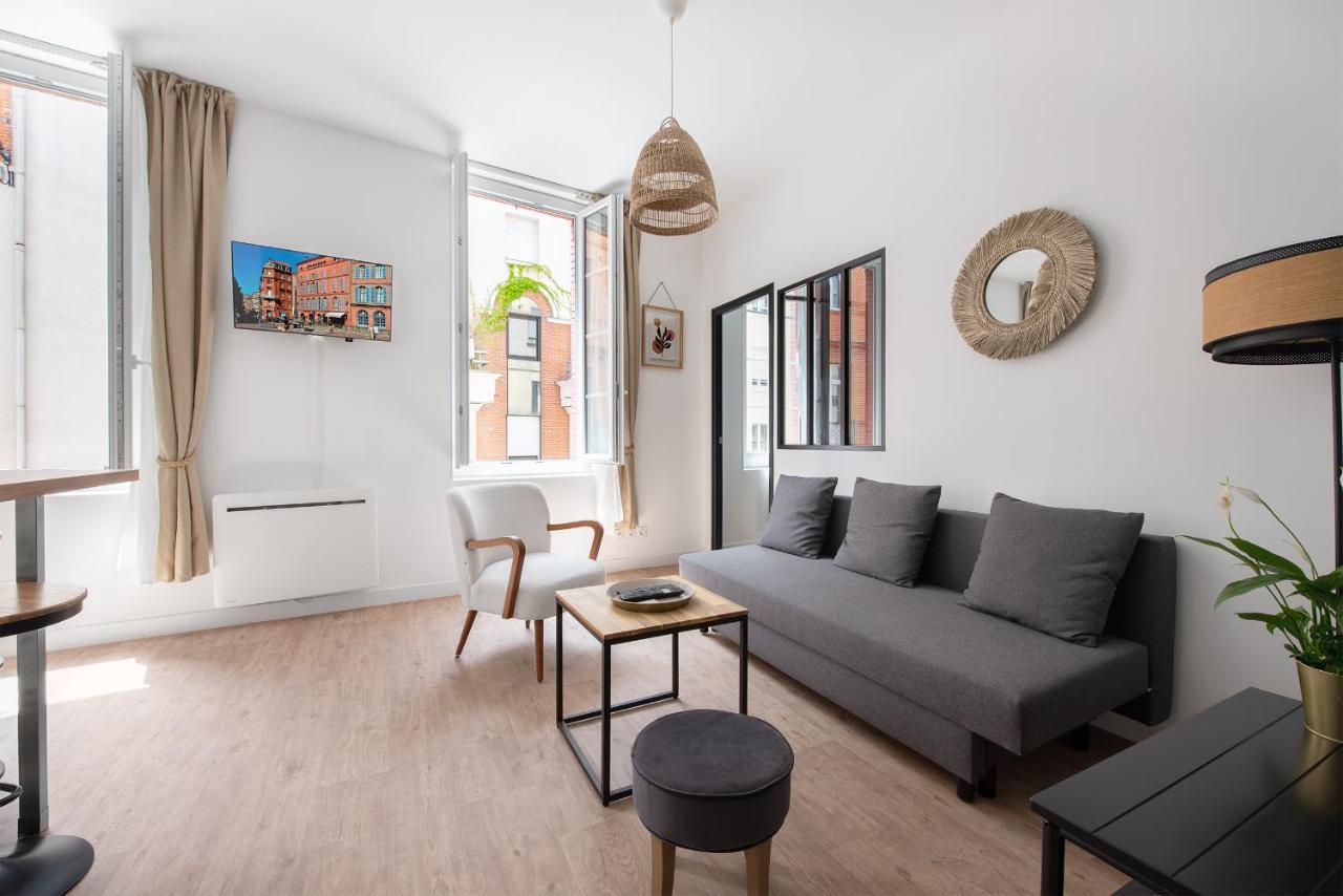 Le Stalingrad - T2 Moderne - A 2 Pas De La Gare Apartment Toulouse Exterior foto